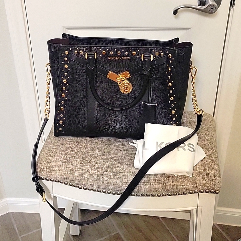 Michor Kors Nouveau Hamilton Leather Sachel